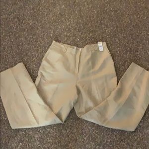 NWT Talbots khaki slacks
